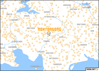 map of Nohyŏn-dong