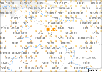 map of Noidré