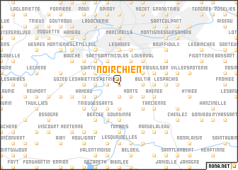 map of Noirchien