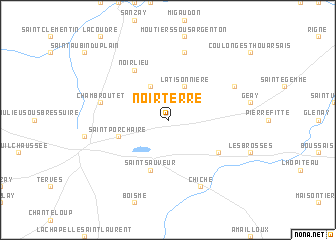 map of Noirterre