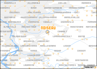 map of Noiseau