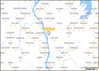 map of Nôi Sim