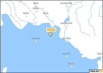 map of No-Iu