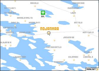 map of Nojanmaa