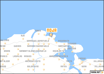 map of Noja