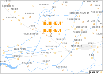 map of Nojikhevi