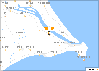 map of Nojiri