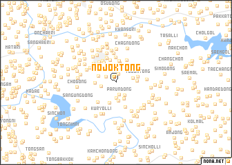 map of Nojŏk-tong