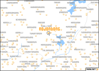 map of Nojŏn-dong