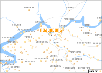 map of Nojŏn-dong