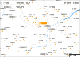 map of Nojŭng-ni