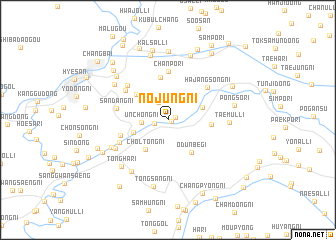 map of Nojung-ni