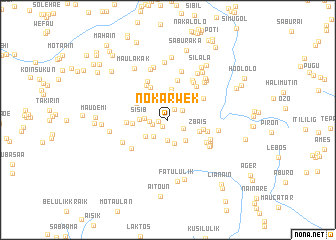 map of Nokarwek