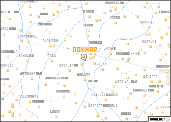 map of Nokhar