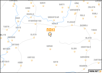 map of Noki