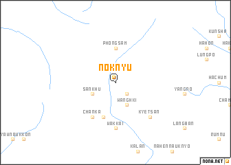 map of Noknyu