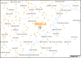 map of Nokole