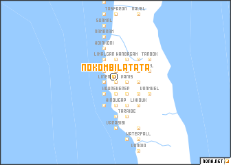 map of Nokombilatata