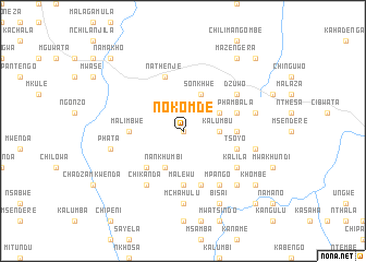 map of Nokomde