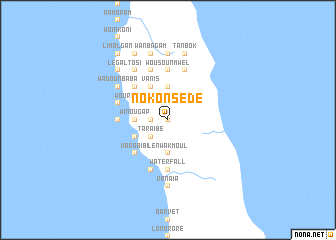 map of Nokonsédé