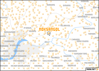 map of Noksan-gol