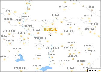 map of Nŏksil
