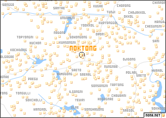 map of Nok-tong