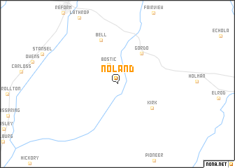 map of Noland