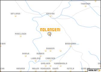 map of Nolangeni