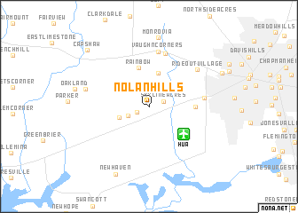 map of Nolan Hills