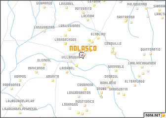 map of Nolasco