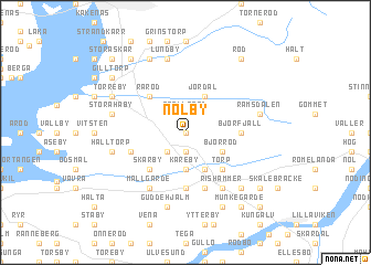 map of Nolby