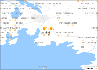 map of Nolby