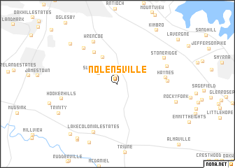 map of Nolensville