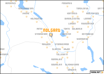 map of Nolgård