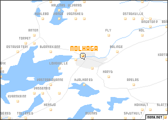 map of Nolhaga