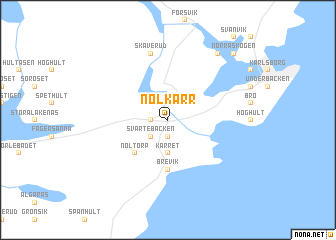 map of Nolkärr