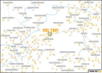 map of Nŏlta-ri