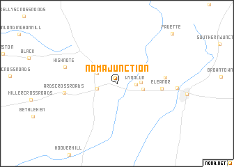 map of Noma Junction