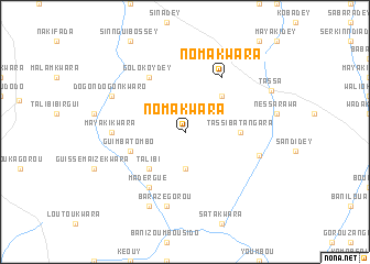 map of Noma Kwara