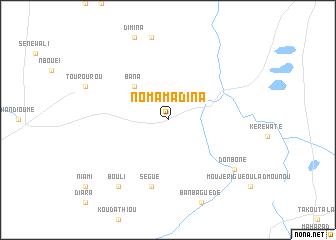 map of Noma Madina