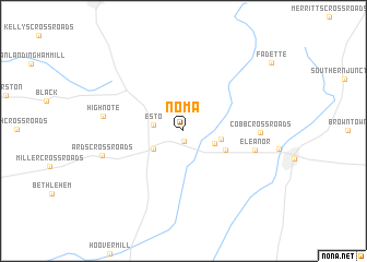 map of Noma