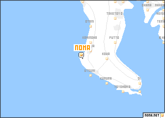 map of Noma