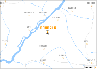 map of Nombala