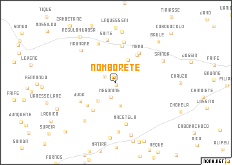map of Nomborete