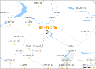map of Nomeland
