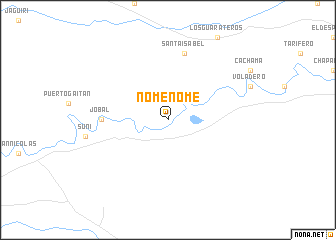 map of Nomenome