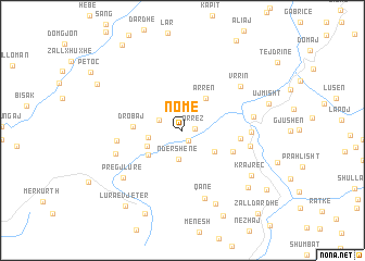 map of (( Nomë ))