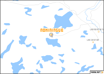 map of Nominingue