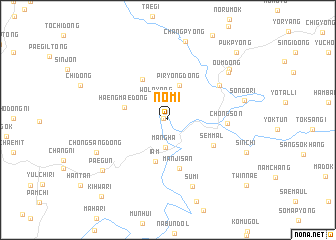 map of Nomi